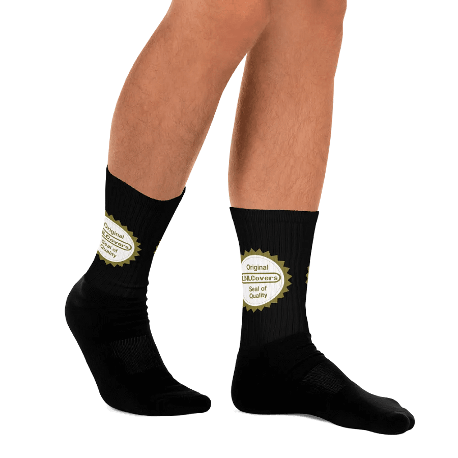 LNLCovers Seal of Quality - Black Socks product image (11)