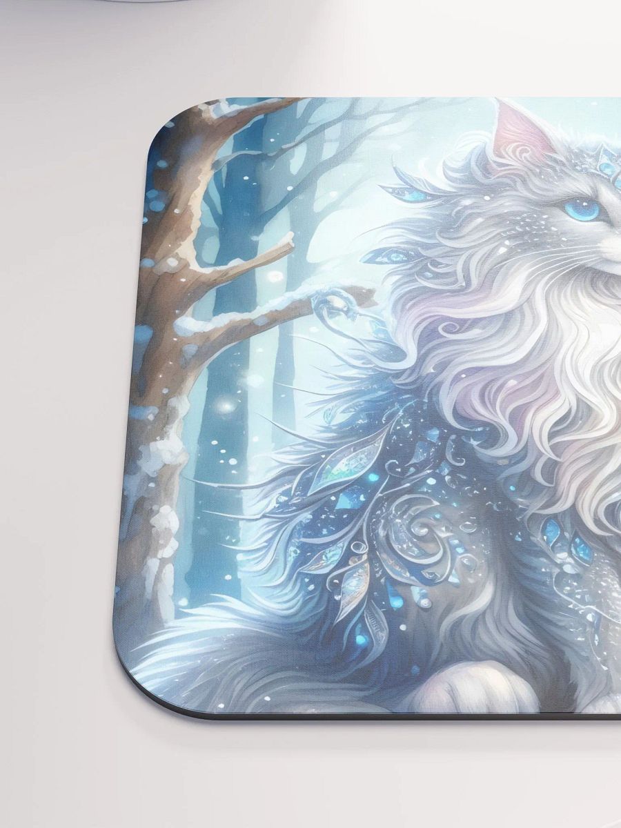 Frosty Feline Mouse Pad product image (7)