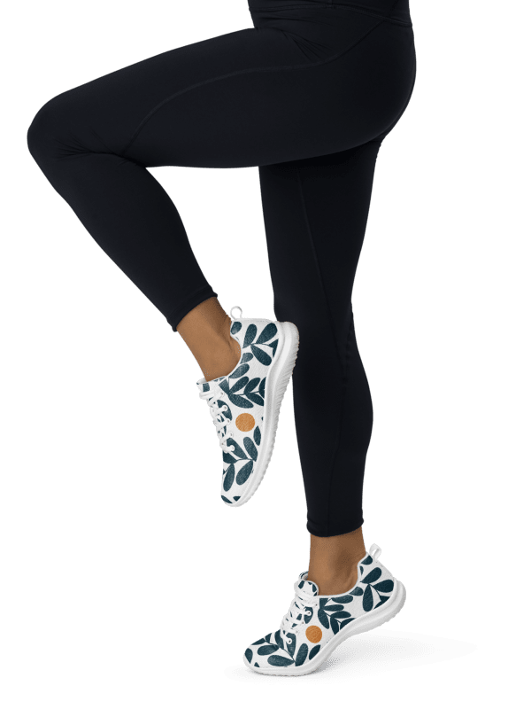 Sunset Leaves Women's Athletic Shoes product image (1)