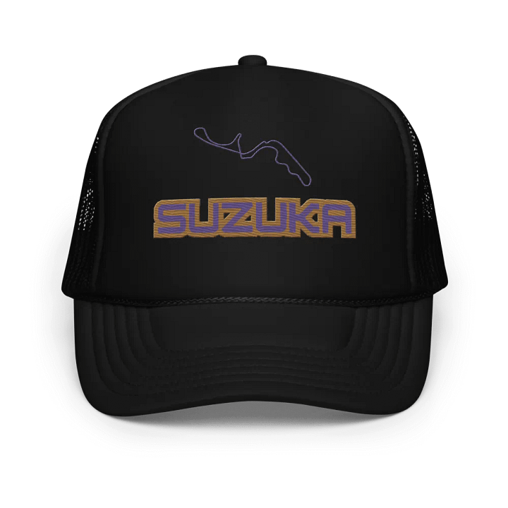SUZUKA CIRCUIT Foam Trucker Hat product image (1)