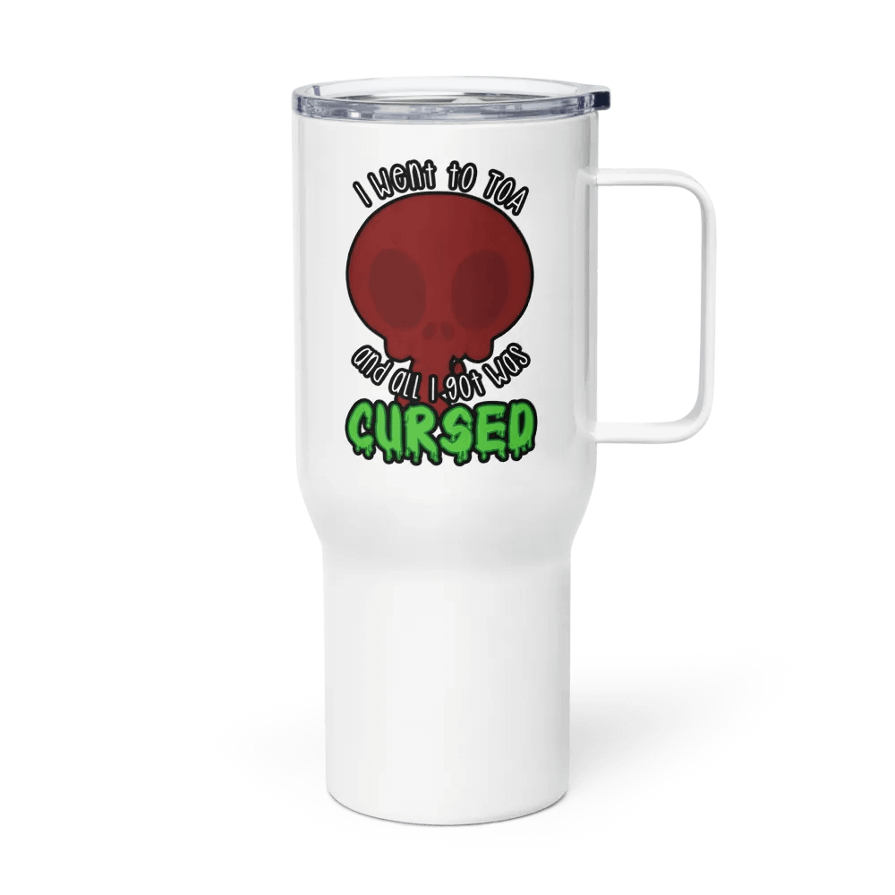 All I Got Was Cursed - Death Knight - Tumbler w/Handle product image (3)