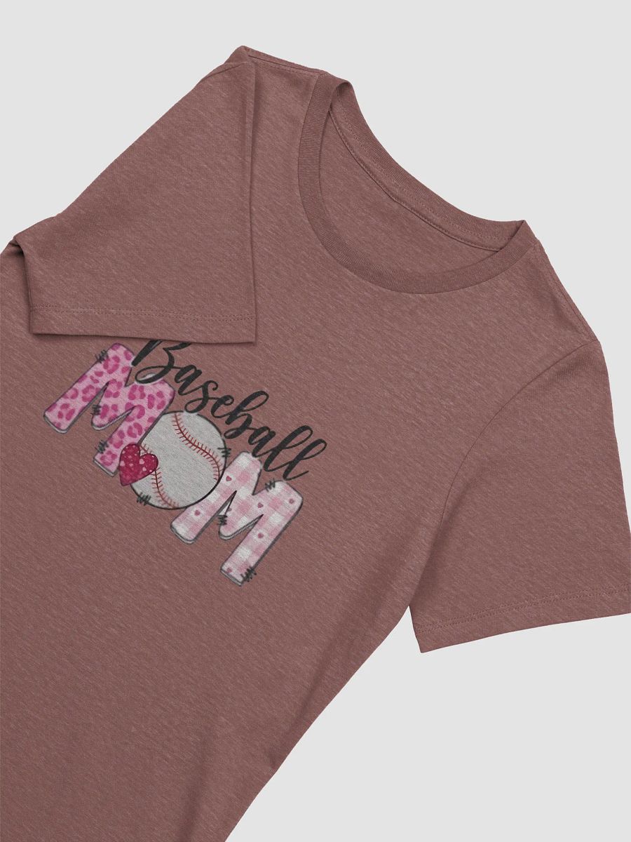Woman T-Shirt Baseball Mom Women's Supersoft Relaxed-fit Shirt product image (3)