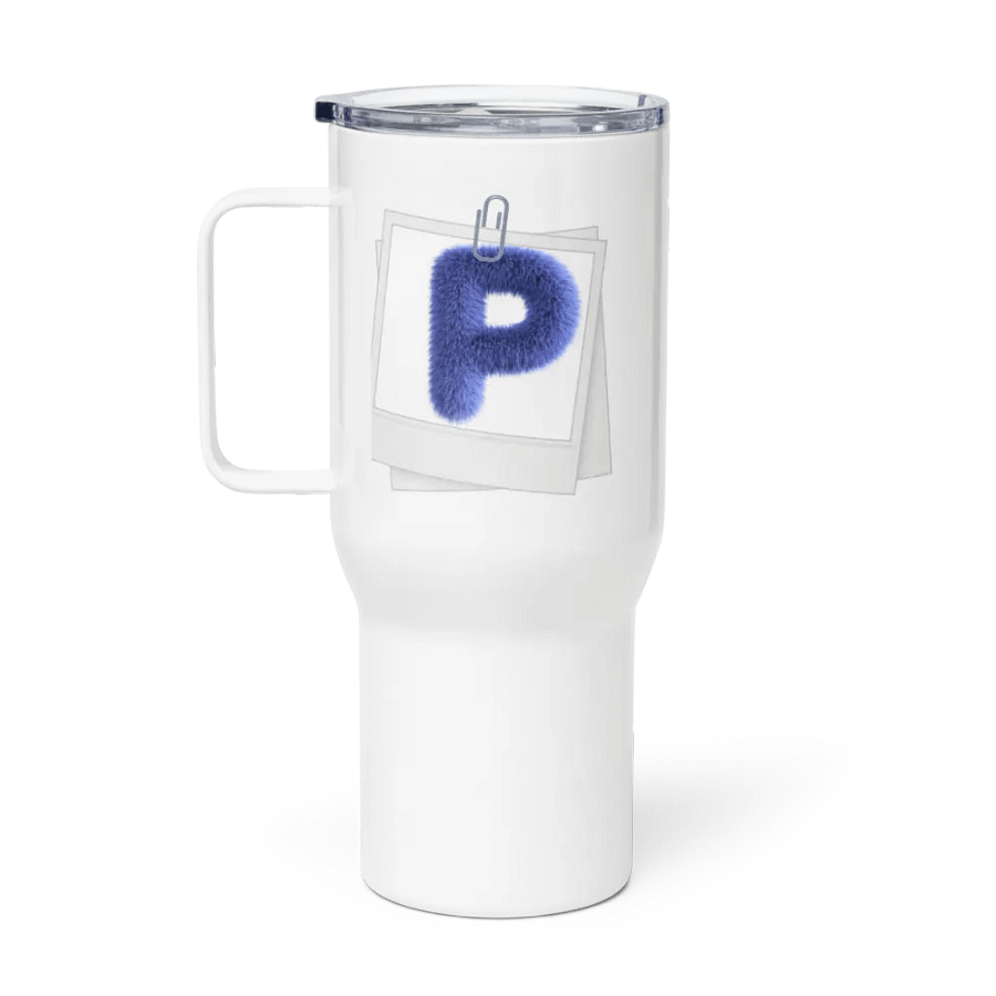 Plushy P Personalized Travel Mug product image (1)