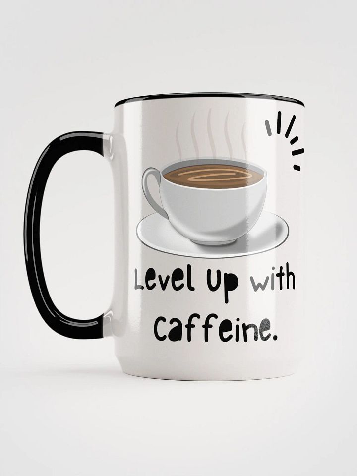 Level up with caffeine Mug product image (2)