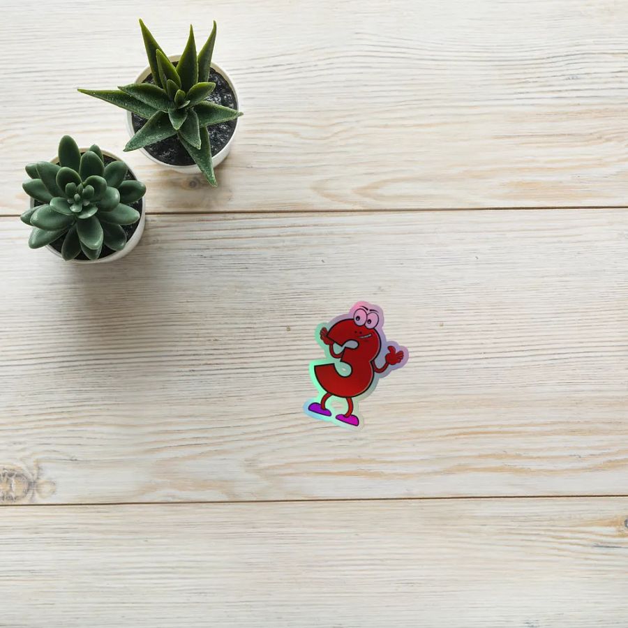 3- Holographic Sticker product image (10)