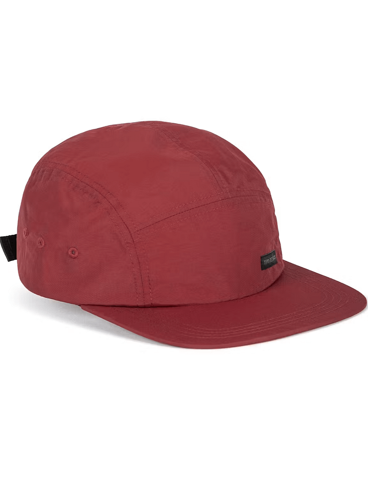 Burgundy Topo Designs Nylon Camp Hat product image (1)