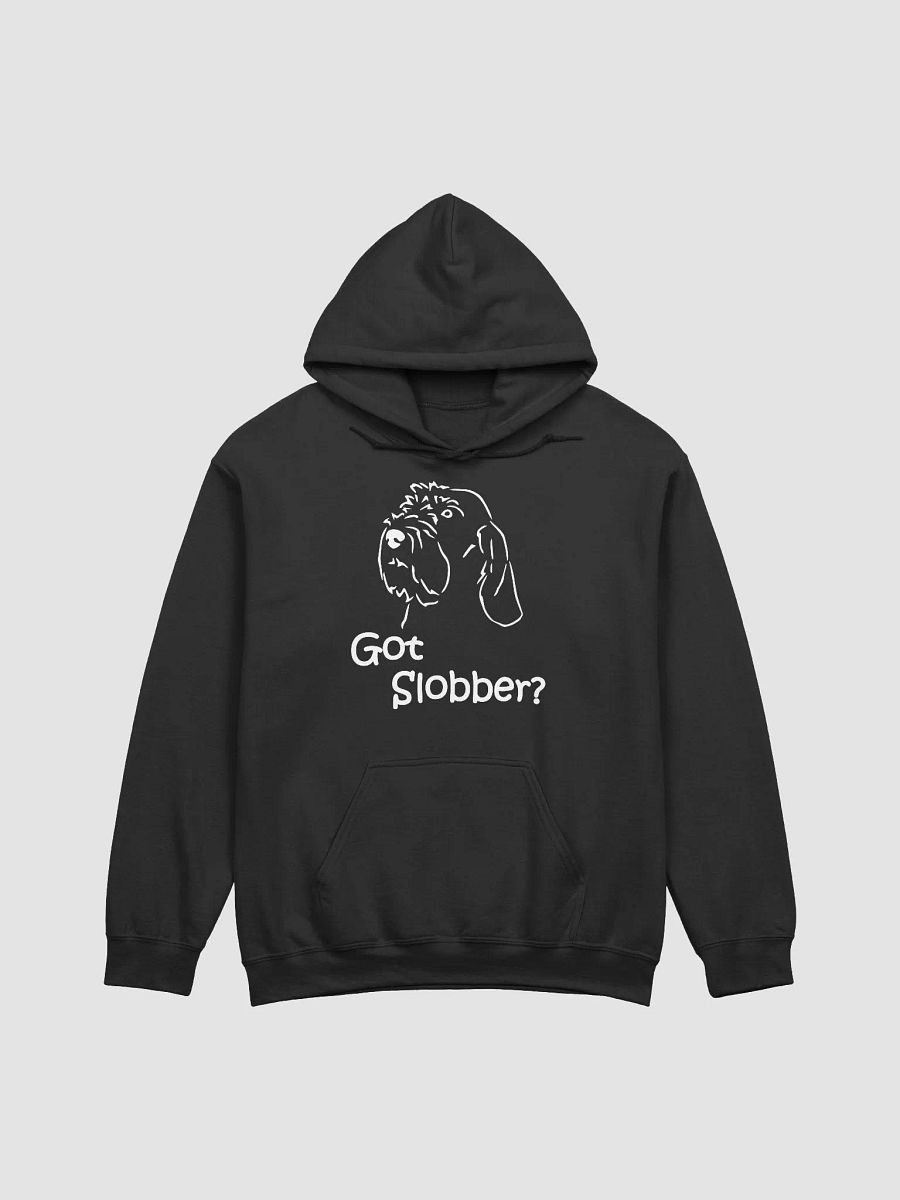 Funny Got Slobber Quote with Spinone Italiano Head Silhouette in White product image (1)