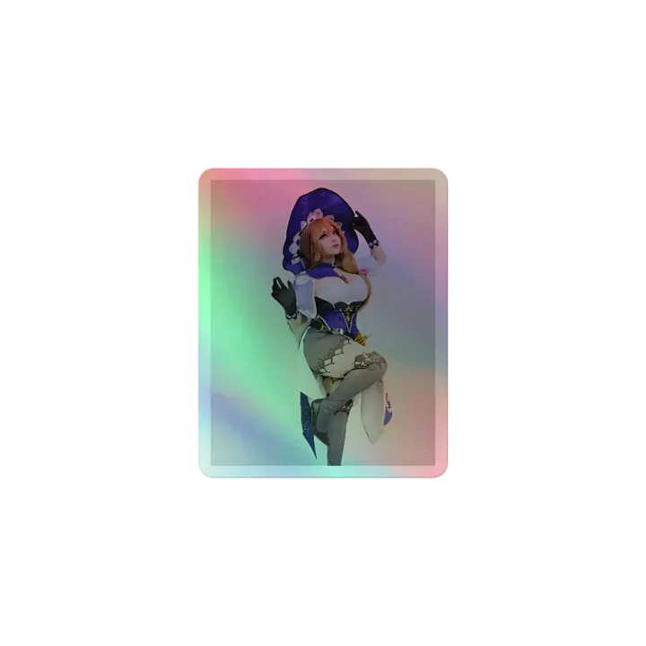 JuicyJinxs Lisa Cosplay Holographic Sticker product image (1)
