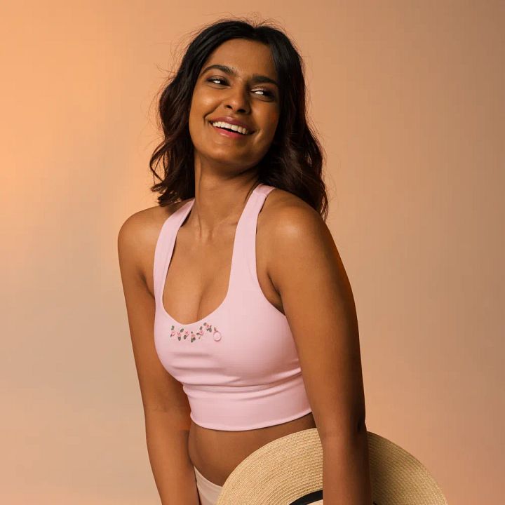 Rose Beauty Sports Bra product image (2)