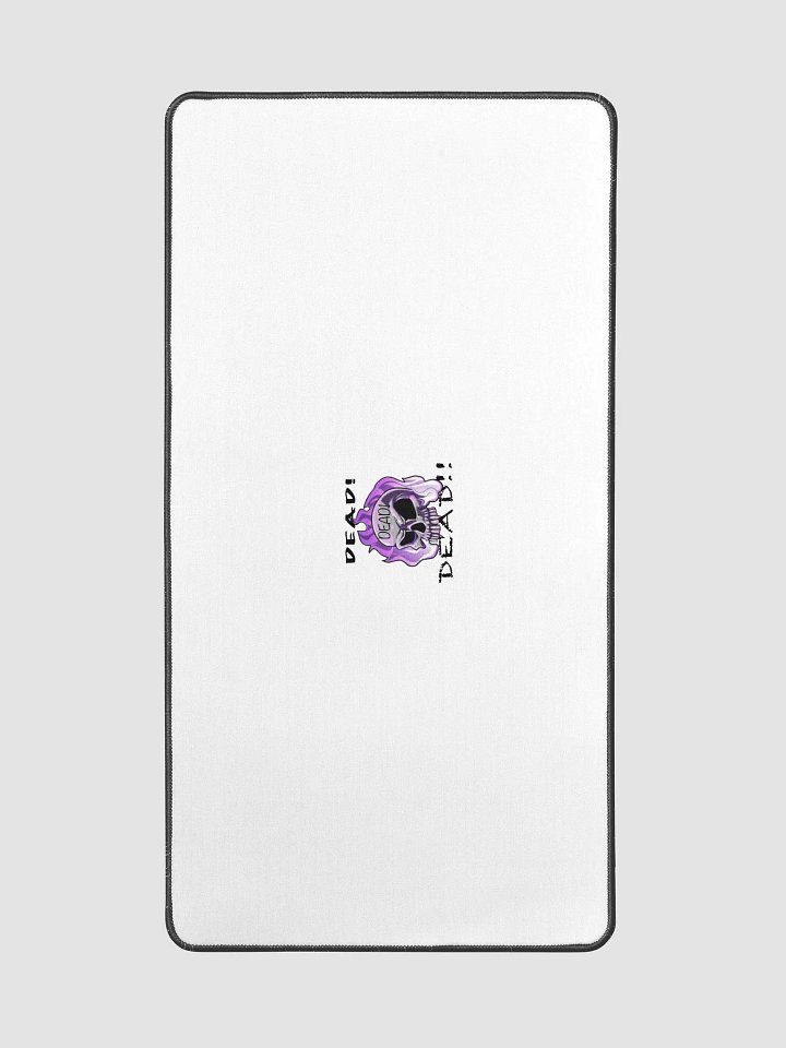 Flaming Skull Desk Mat product image (2)