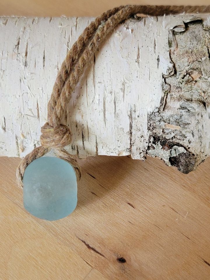 Surfer's Choker Recycled Glass Bead product image (1)