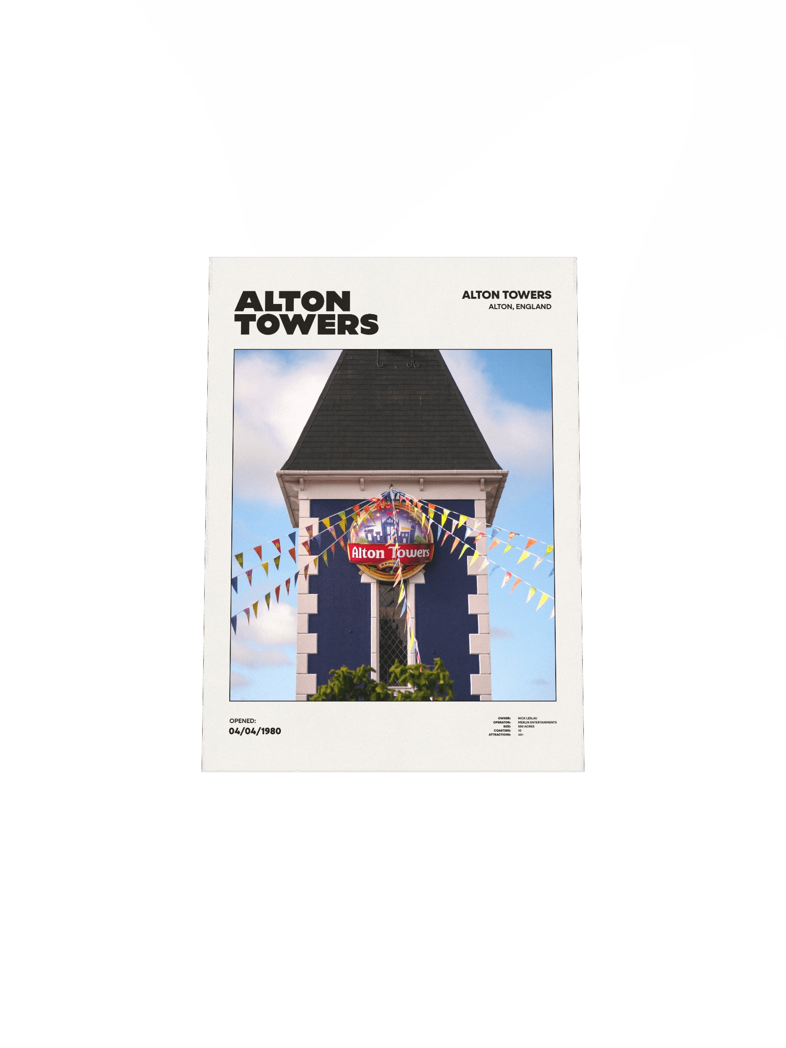 Alton Towers Premium Poster product image (10)