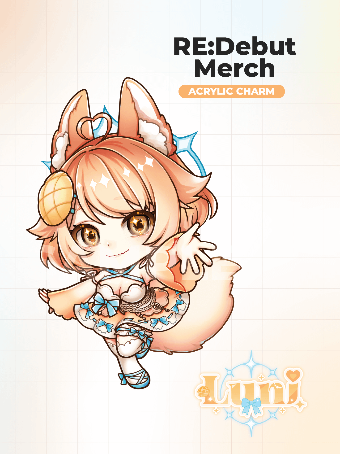 [PREORDER] RE:Debut Acrylic Charm product image (1)