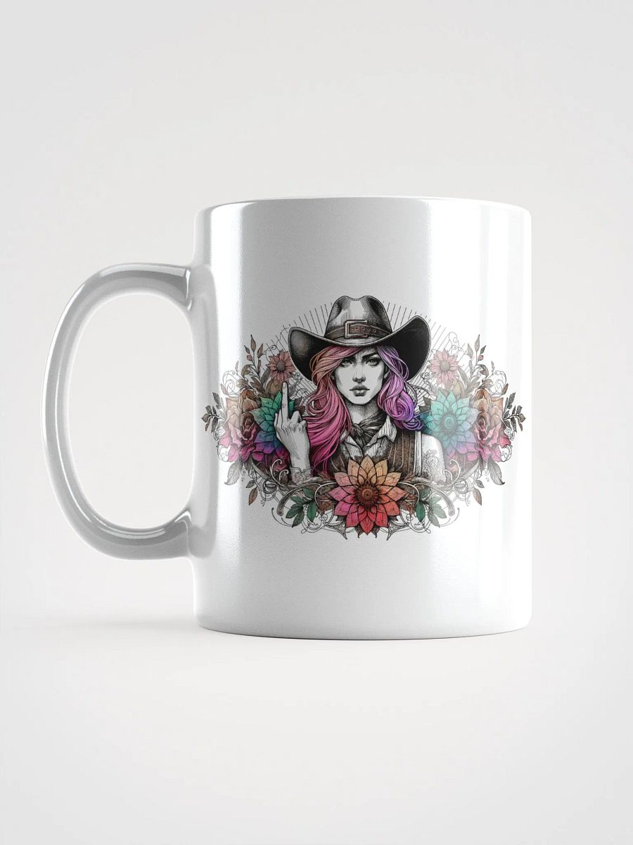 Sassy Floral Cowgirl Mirage Mug product image (6)