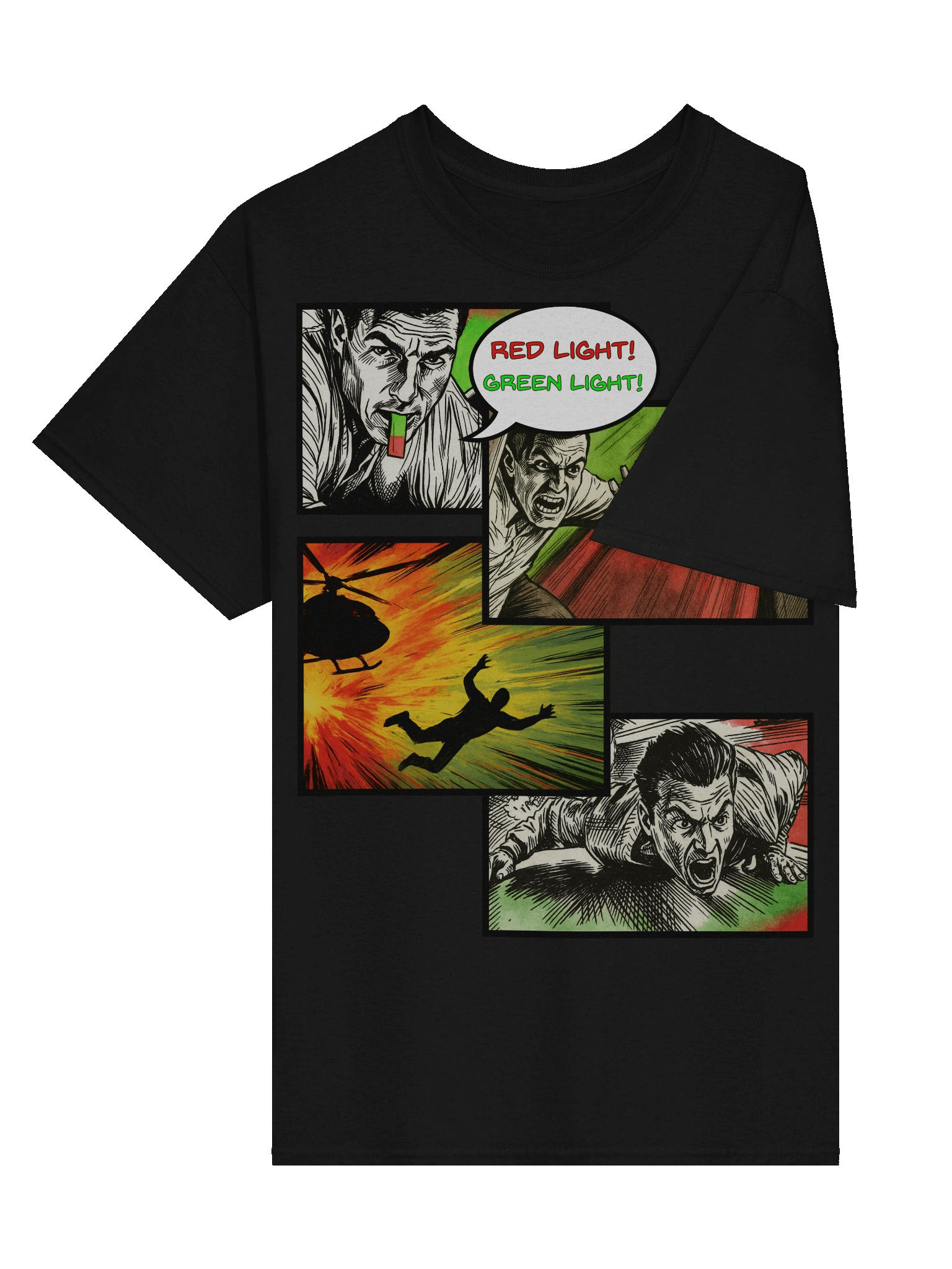 Mission: Impossible inspired Red Light, Green Light Scene T-Shirt product image (29)
