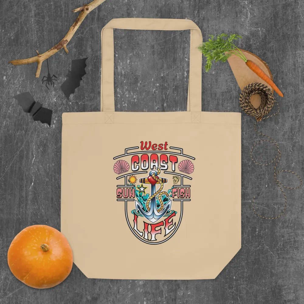 Sun Fish Life Tote Bag product image (4)