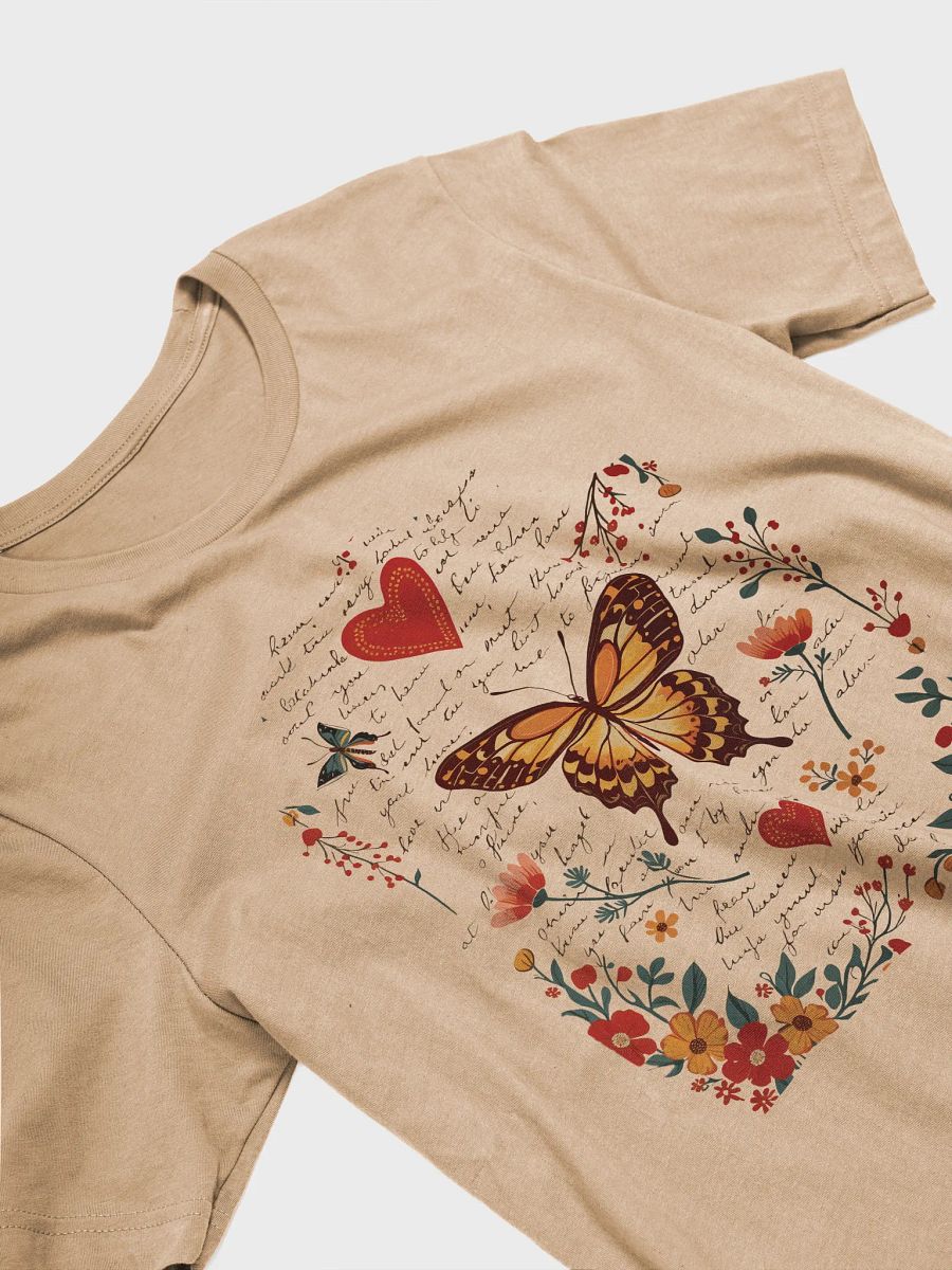 Vintage Boho Butterfly & Floral T-Shirt product image (11)