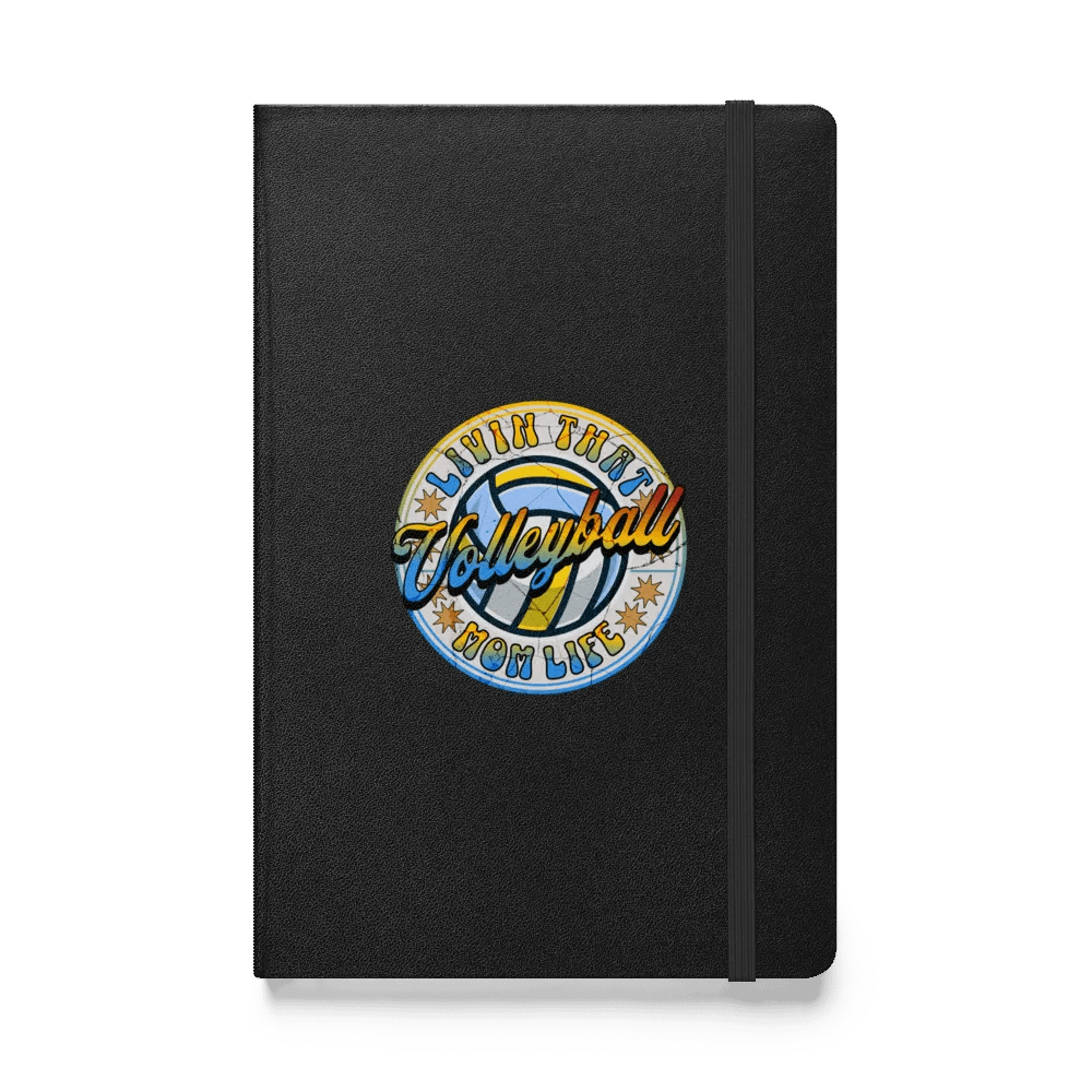 Livin That Mom Life Volleyball Hardcover Journal product image (1)