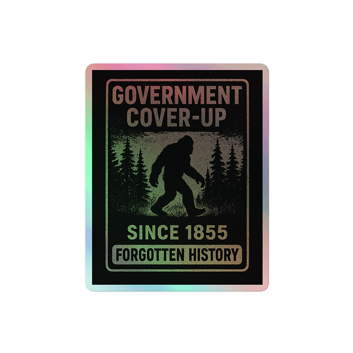 Bigfoot’s Haunted Hideout – Halloween Sticker product image (2)