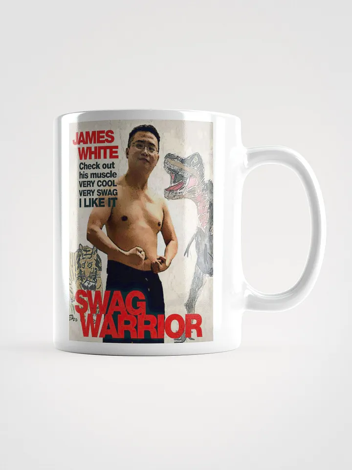 White Glossy Mug: swag warrior product image (1)