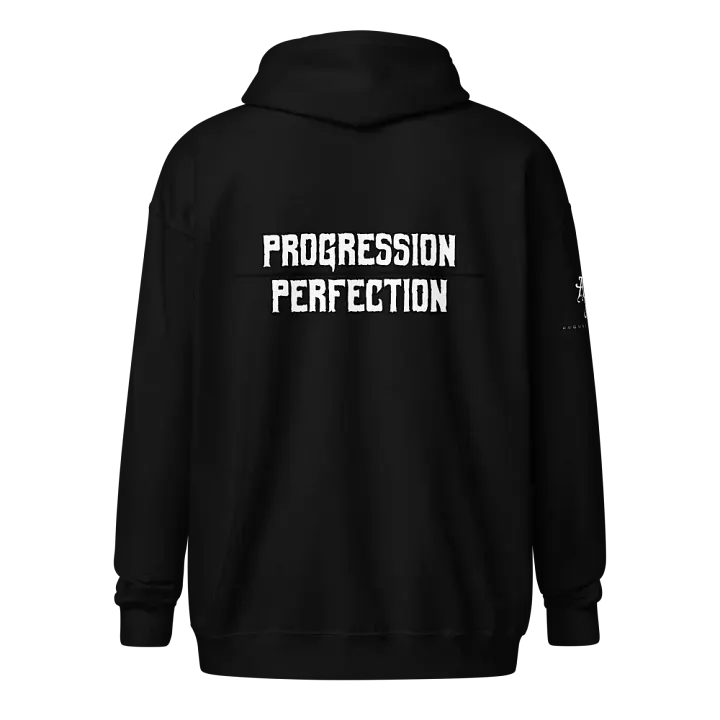 Progression Over Perfection Zip Up Hoodie product image (1)