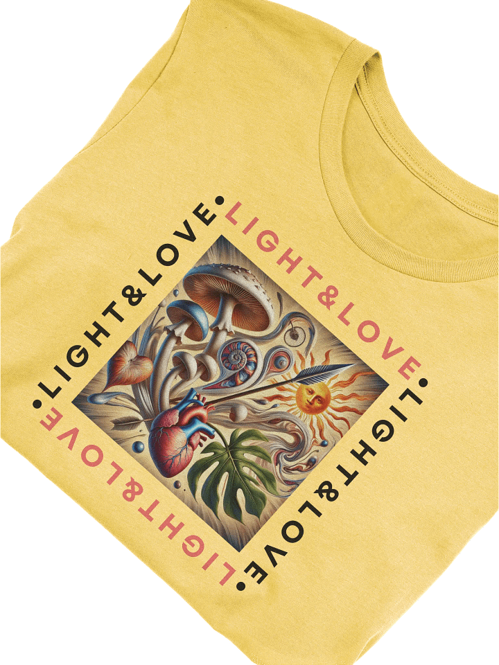 Light & Love Tee: Stay Calm and Salvador Dalí On product image (91)
