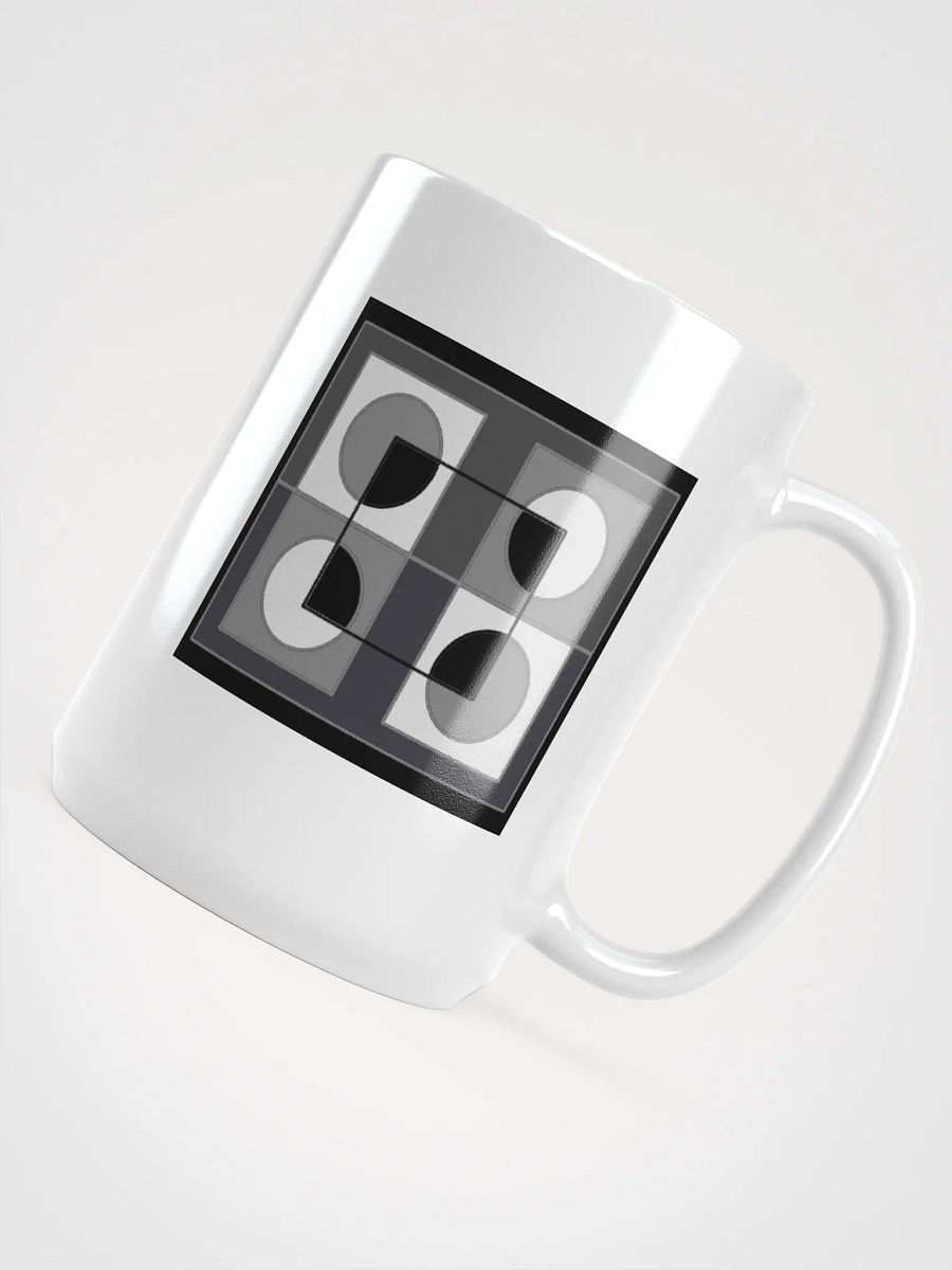 Geometric Circle Grid Mug product image (4)