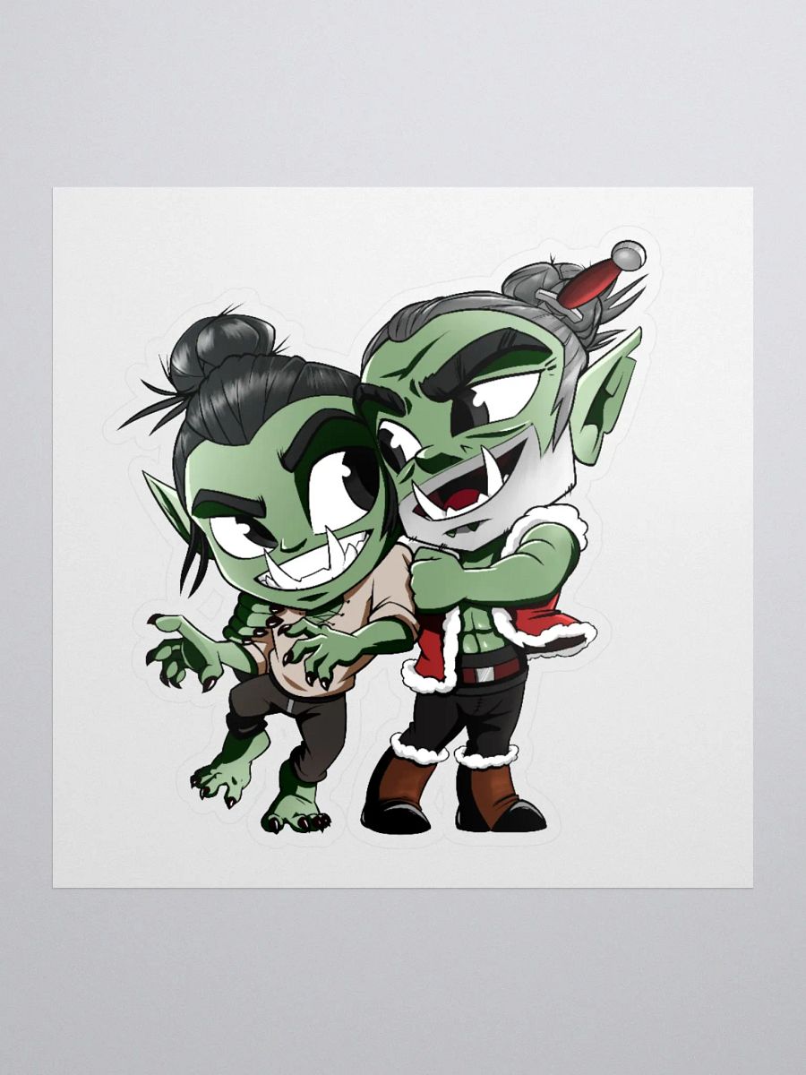 Chibi Tryggrs Sticker product image (1)