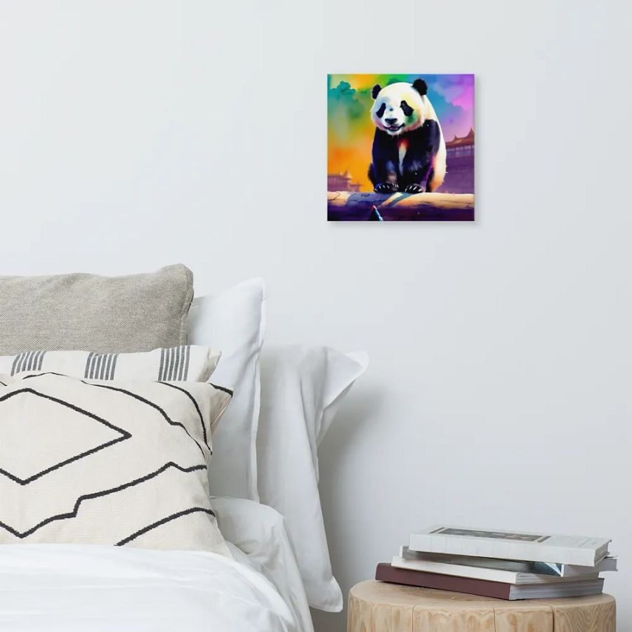 Cute Panda Digital Painting - v4 product image (6)