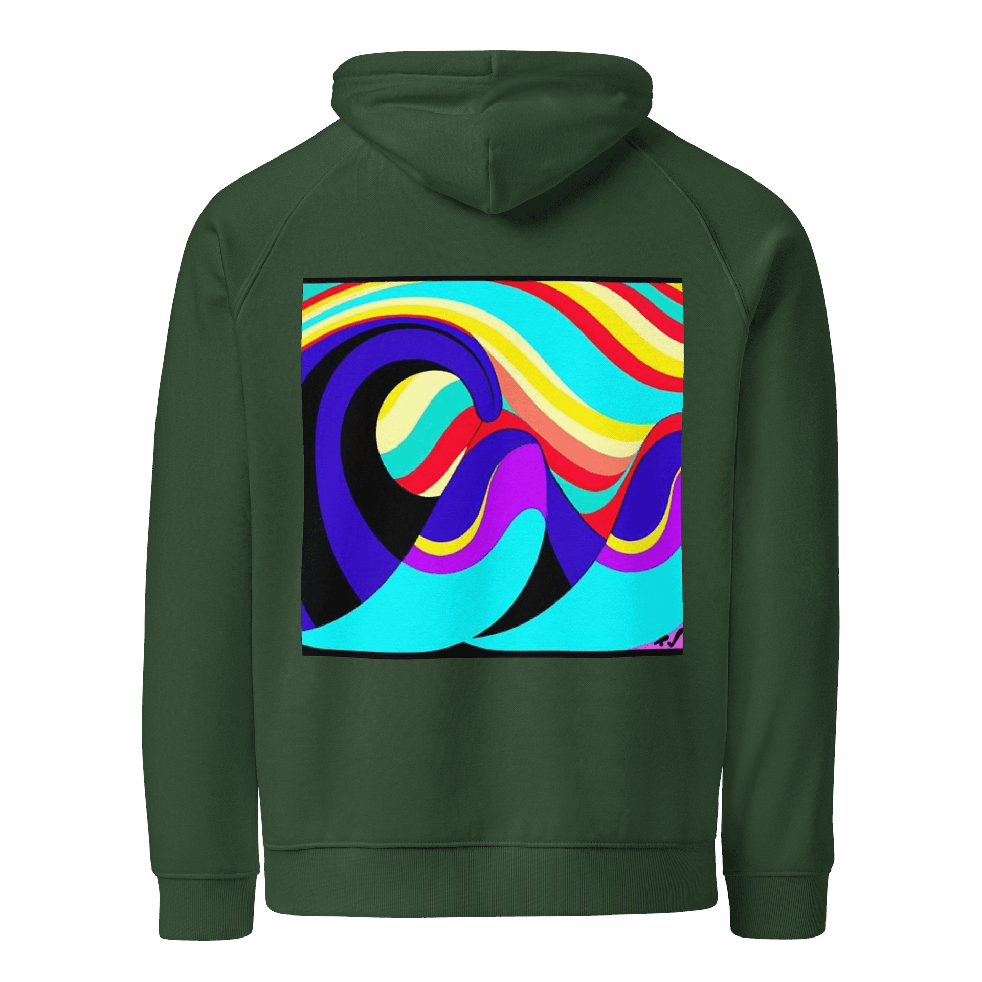 Vibrant Wave Unisex Eco Hoodie product image (5)