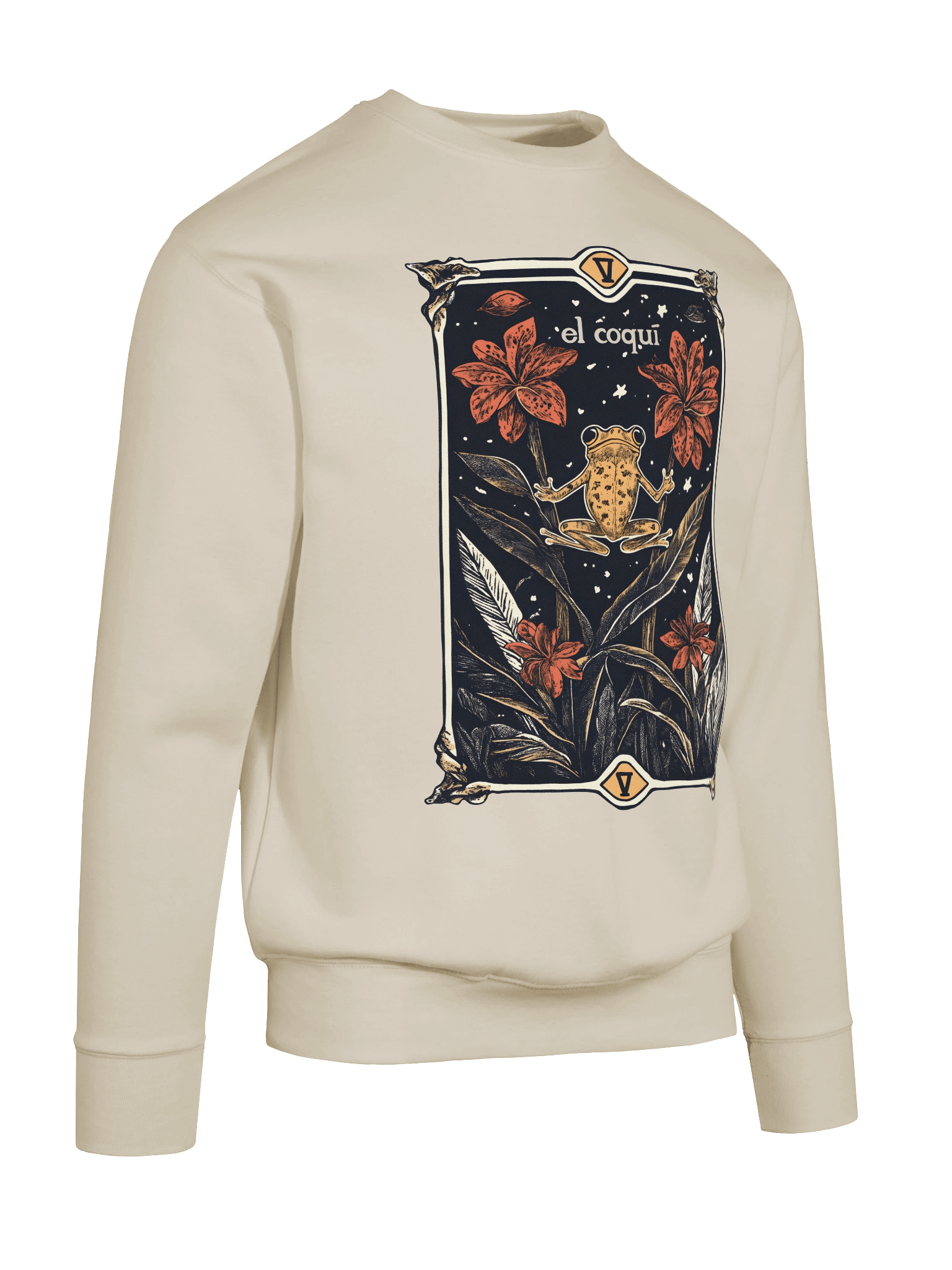 El Coquí Carta Tarot Premium Crewneck Sweatshirt product image (7)