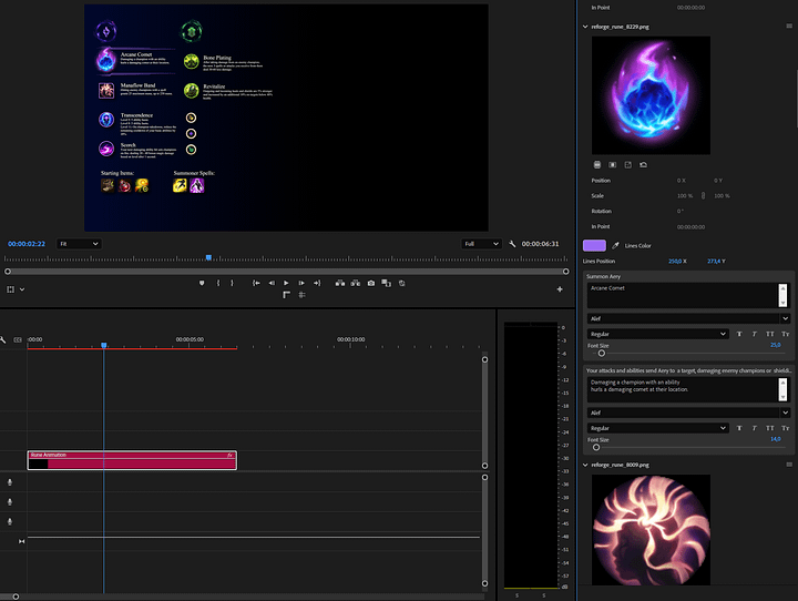 Rune Animation .mogrt product image (2)