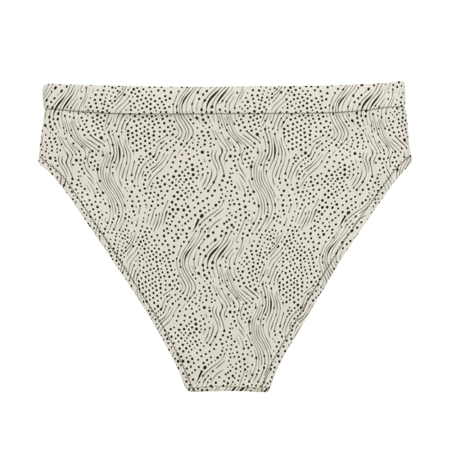 Midnight Drift High-Waisted Bikini Bottoms – Effortless Power product image (2)