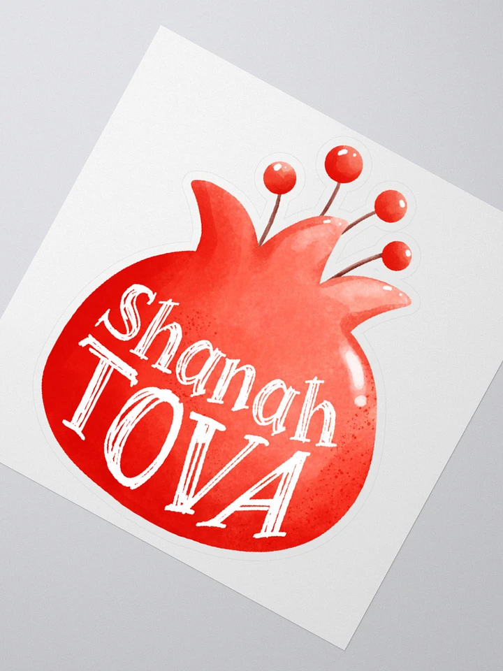 Shanah Tova Sticker (Pomegranate) product image (1)