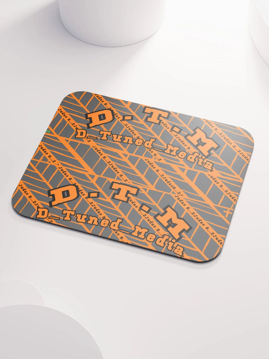 Bold Orange Classic Mouse Pad product image (3)