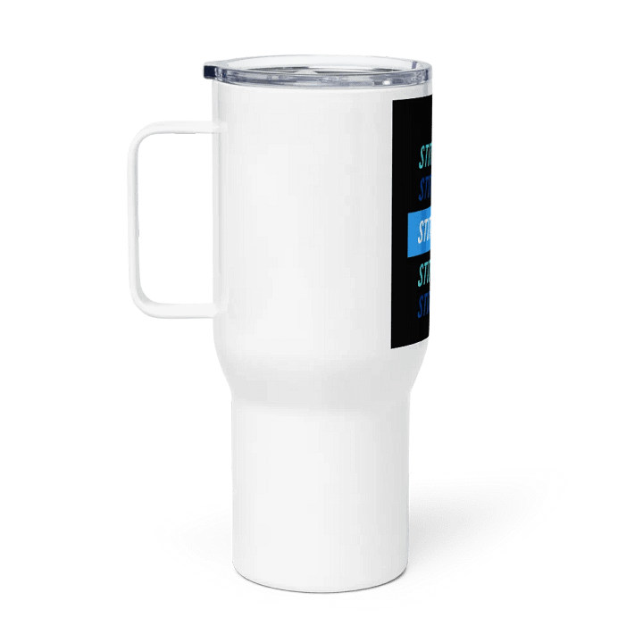 blue stitches travel mug product image (1)