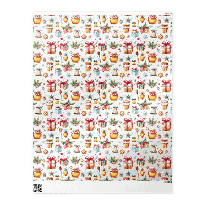Sweet as Honey Christmas Wrapping Paper product image (2)