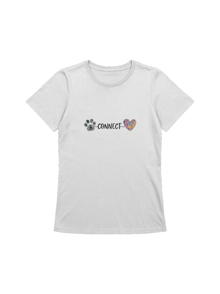 Paws Connect Hearts | Women's Dog Tee product image (2)