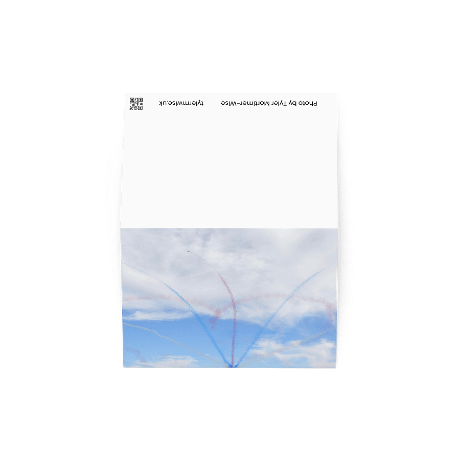Red Arrows Up-Flying (Greeting Card) product image (3)