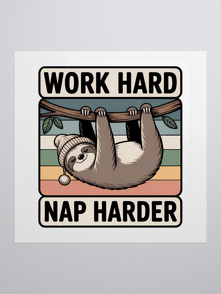 Nap Harder Human Design Non-Sacral Sticker product image (2)