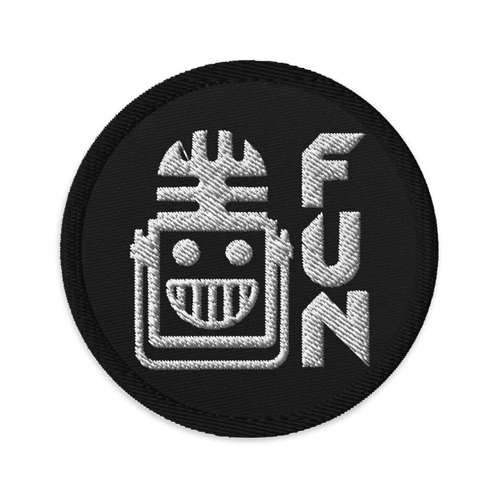 FUN Circle Embroidered Patch product image (1)