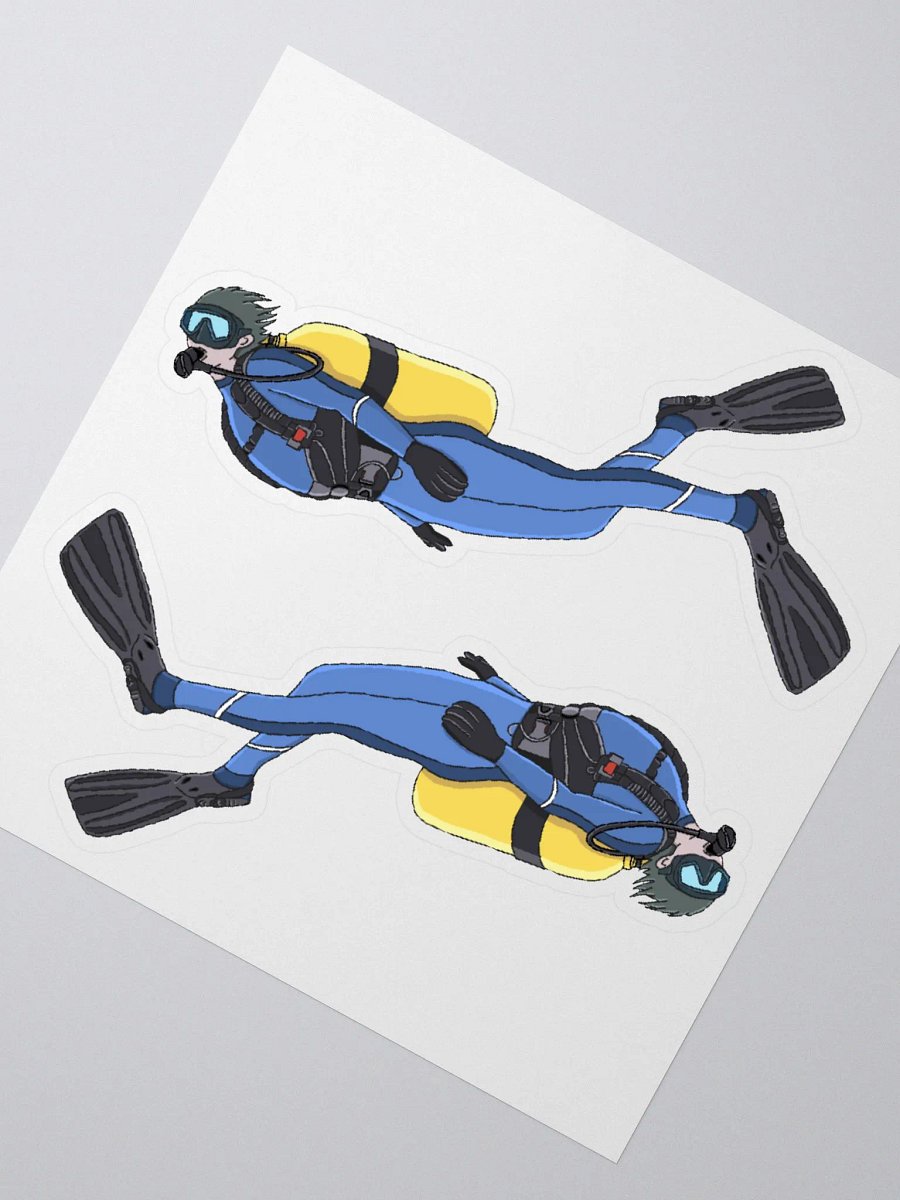Rebreather Diver Sticker Set product image (3)