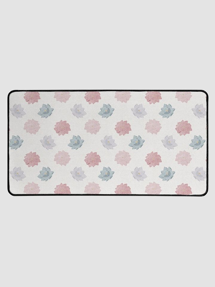 Pastel Petals Desk Mat product image (1)