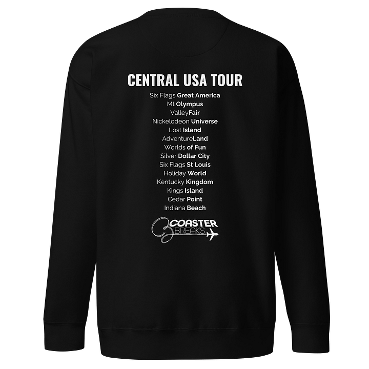 Central USA Square Logo Sweatshirt - Dark Colours product image (1)