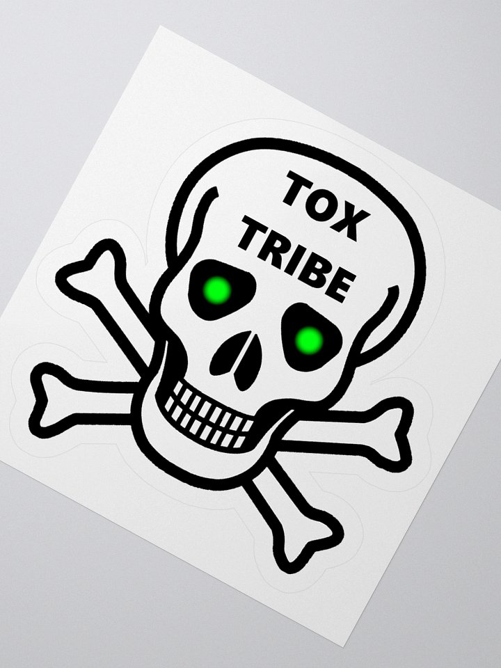 Toxic Skull Sticker product image (2)