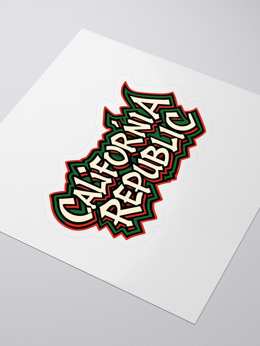 California Republic Graffiti Sticker product image (3)
