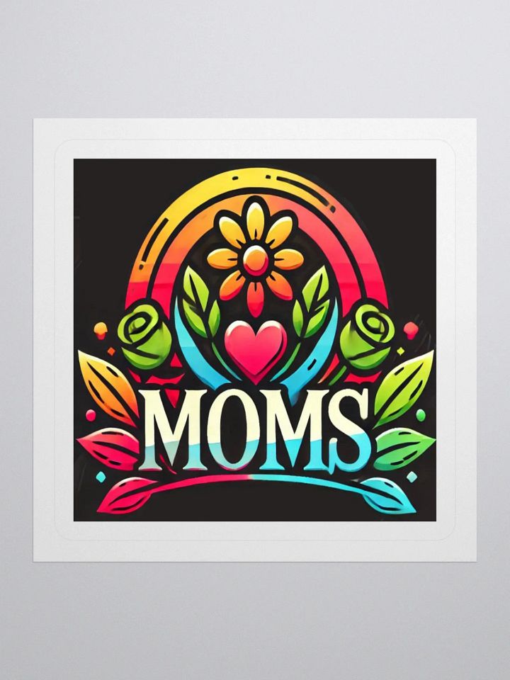 Vibrant MOMS Kiss Cut Stickers product image (4)