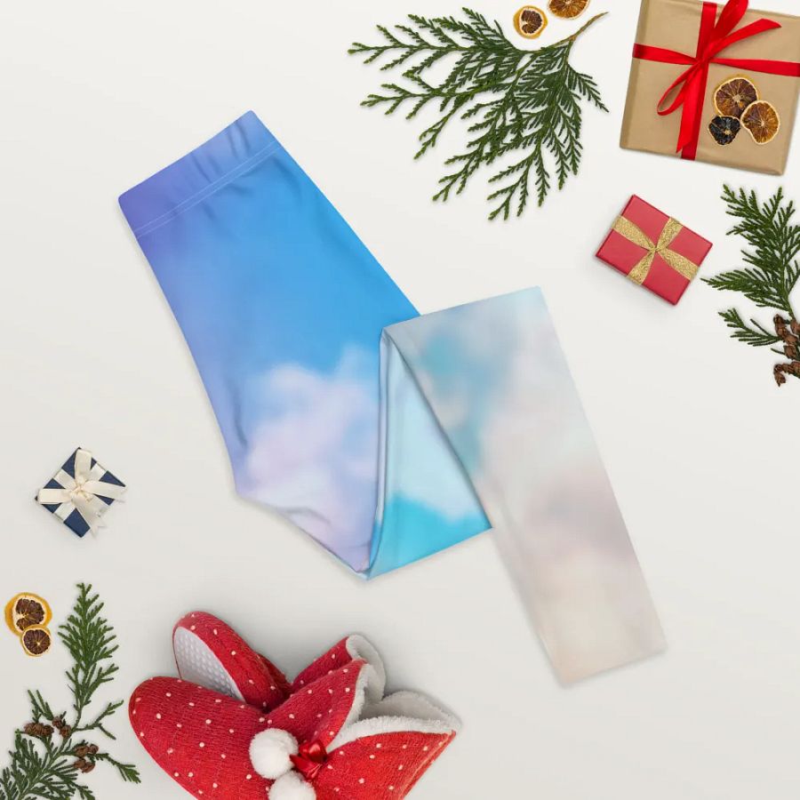 Blur cloud rainbow Design Legging - V6 product image (8)