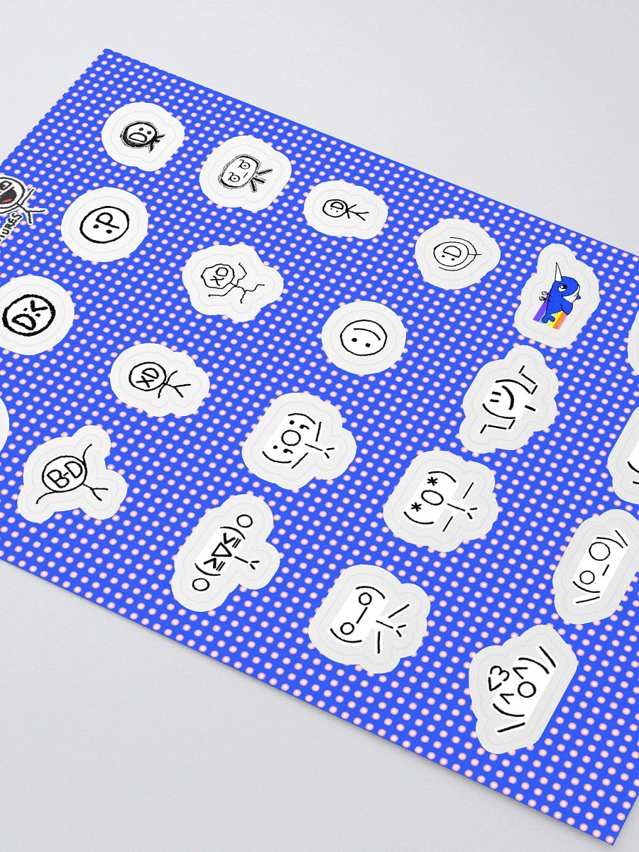NOM NOM Mini Stickers! (21 STICKER PACK) product image (2)