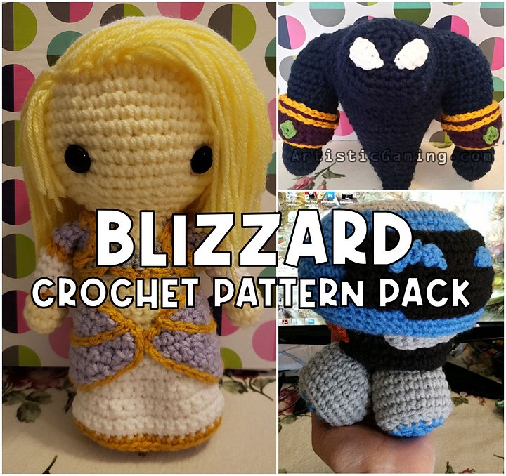 Blizzard Patreon Crochet Pattern Pack product image (1)